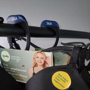 Kindly Black Sustainable Wireless Bra